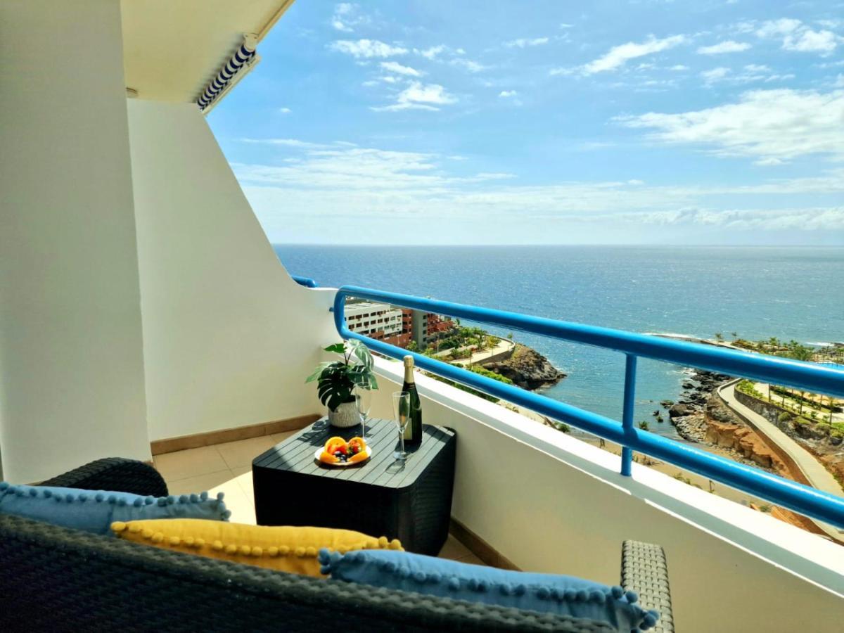 Lovely Blue Studio With Ocean View And Pool, Paraiso 918 Costa Adeje  Exteriér fotografie